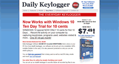 Desktop Screenshot of dailykeylogger.com