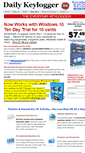 Mobile Screenshot of dailykeylogger.com